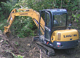 Sycons Kft. - KMOP subsidy - LIUGONG CLG 904C type excavator with rubber tracks